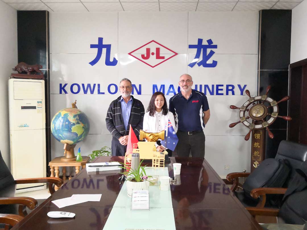 2018年11月澳大利亞客(kè)戶來訪