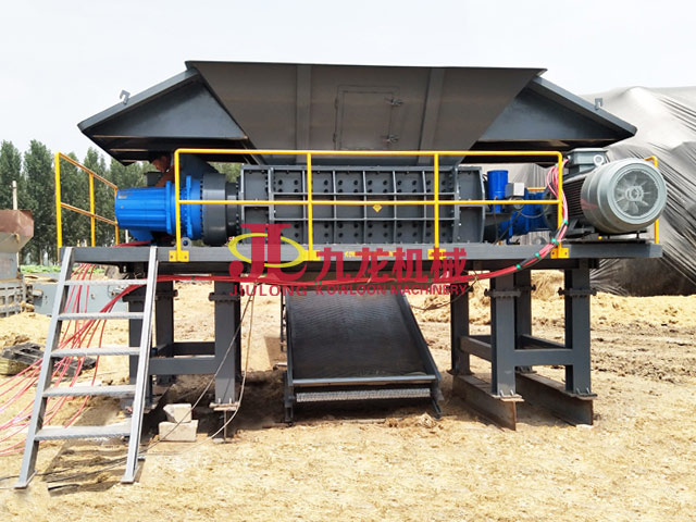 天津生物質(zhì)燃料破碎現場