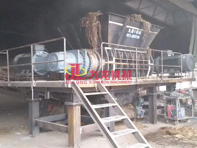 海安理昂生物質(zhì)發電現場