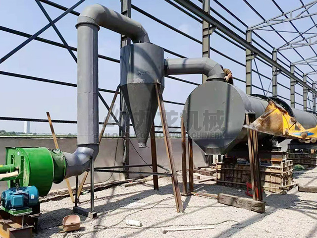 河北煤炭烘幹機現場