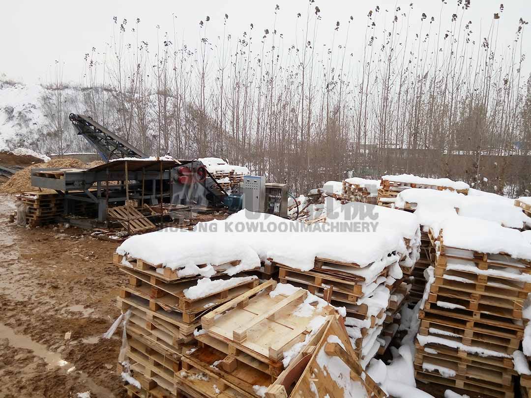 木托盤破碎（suì）機