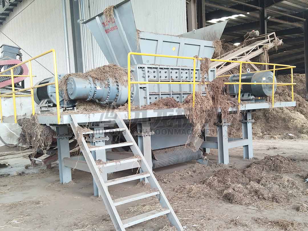 大型（xíng）稻草坤捆撕碎機