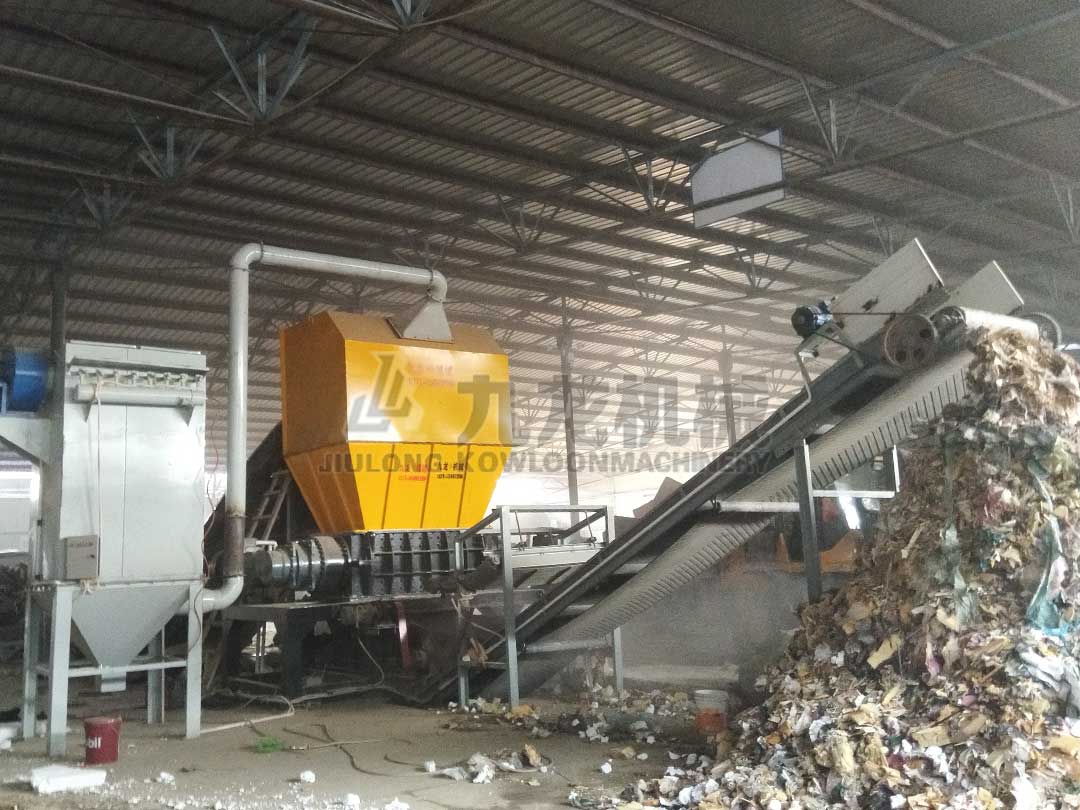 大（dà）件垃圾撕碎機