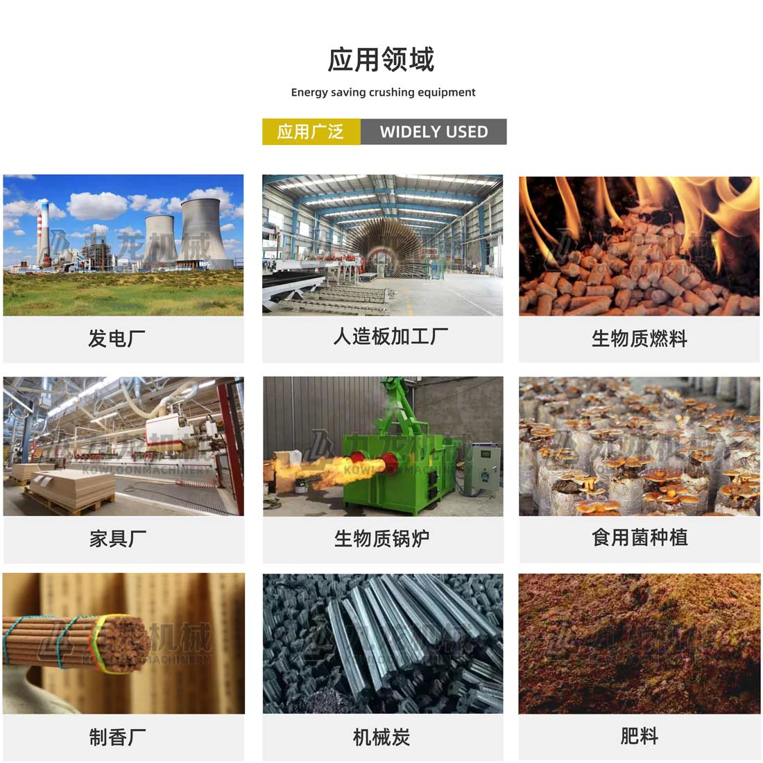 生（shēng）物質（zhì）綜合破碎機應用領域