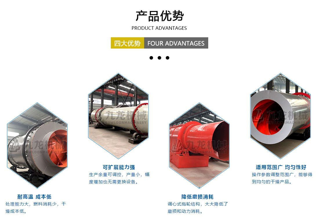 煤炭烘幹機產品優（yōu）勢