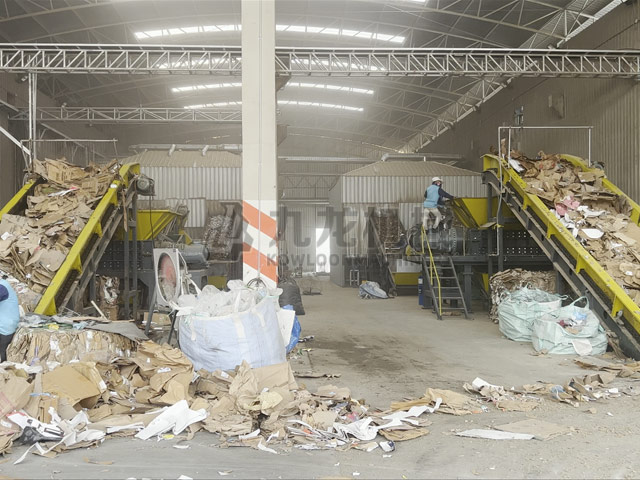 海外廢紙幹法製(zhì)漿生(shēng)產線