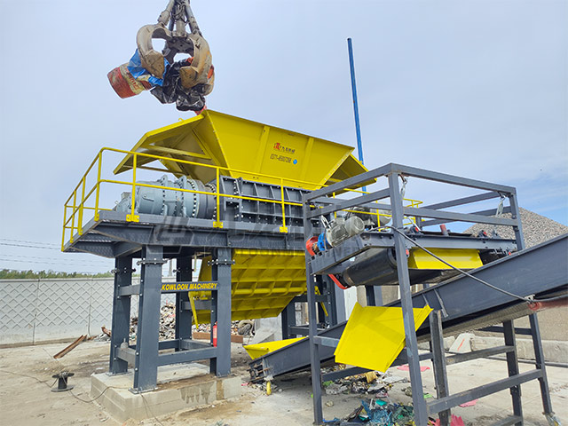 廢舊金屬（shǔ）破碎回收設備