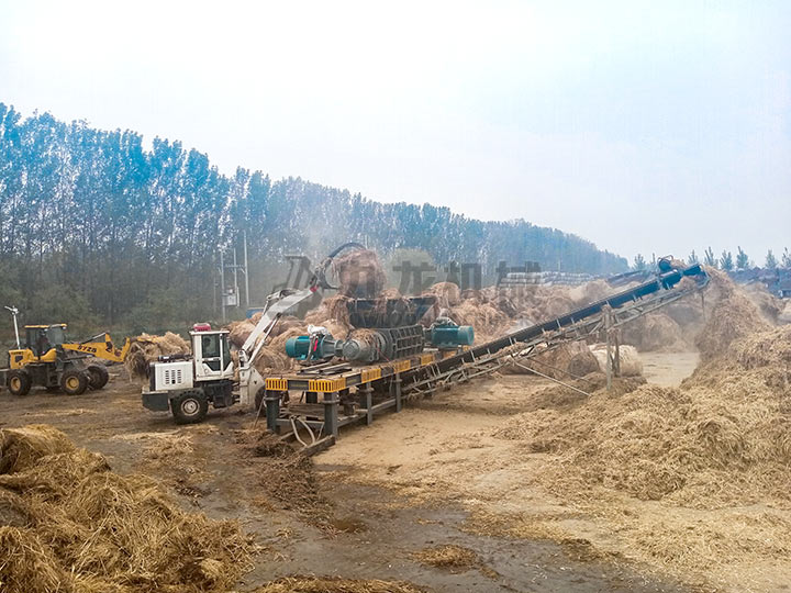 秸(jiē)稈稻草撕碎機 秸稈稻草撕碎機