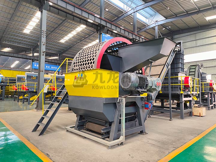 廢舊輪胎(tāi)處理生產線 廢舊輪胎處理生產線