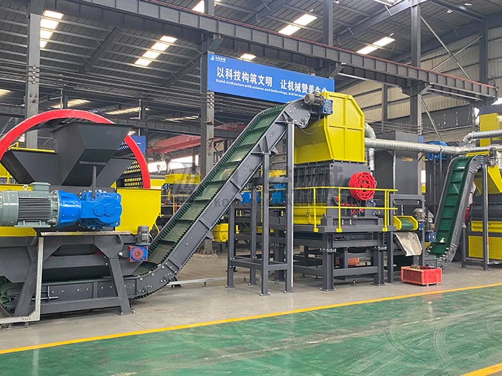 廢舊輪胎處理生產線 廢舊輪胎處理生(shēng)產線