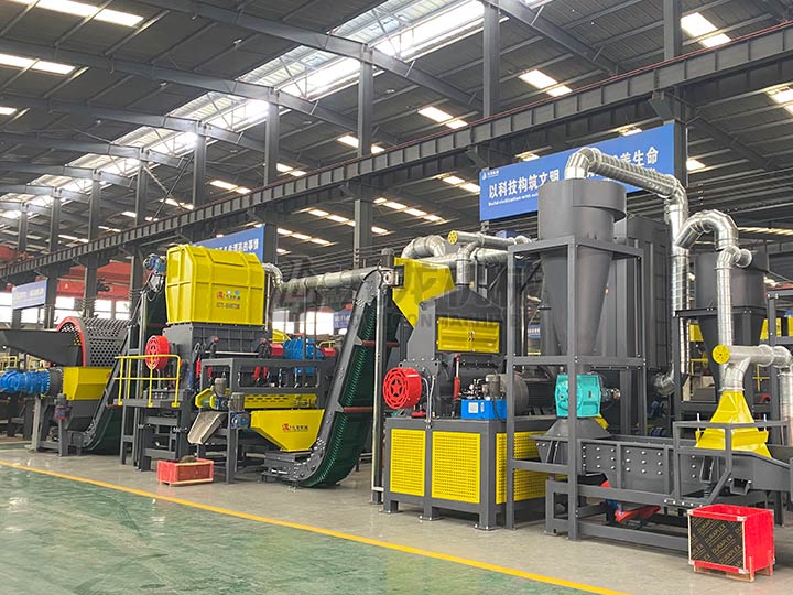 廢舊輪胎處理生產線 廢舊輪胎處理生產線